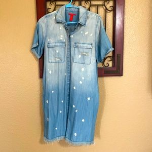 Denim dress